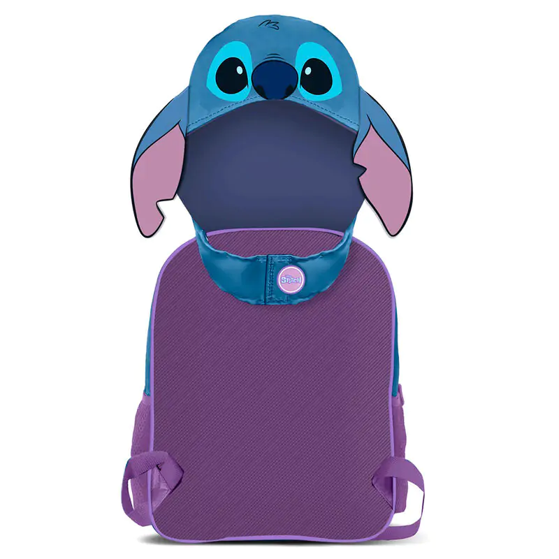 Disney Stitch hooded backpack 31cm termékfotó