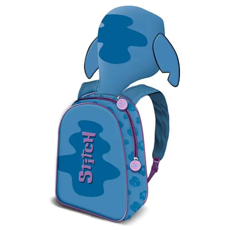 Disney Stitch hooded backpack 31cm termékfotó