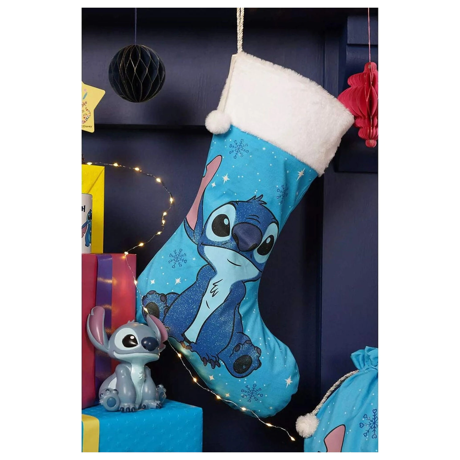 Disney Stitch Christmas stocking product photo