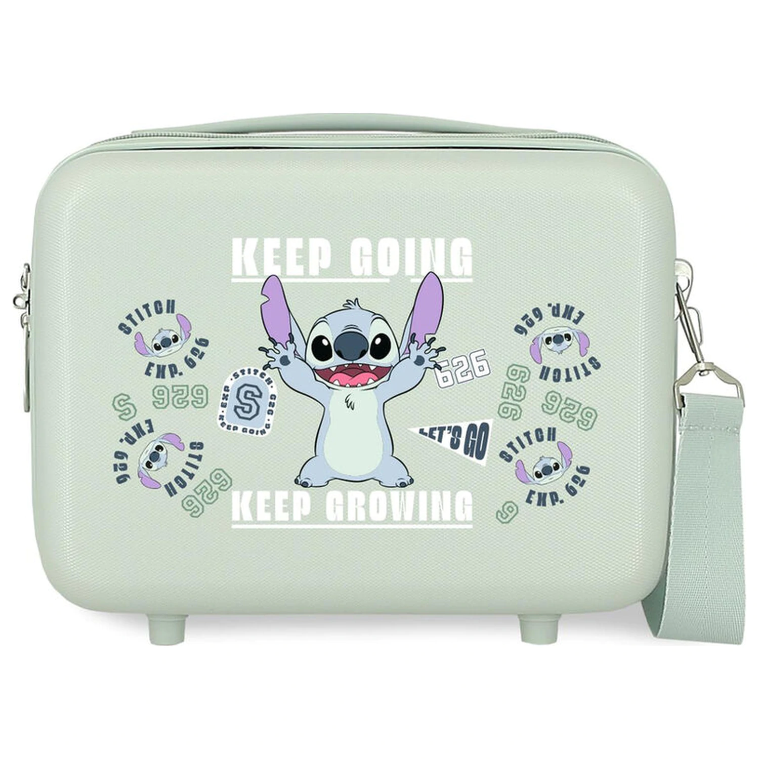 Disney Stitch Keep Going ABS adaptable beauty case 29cm product photo