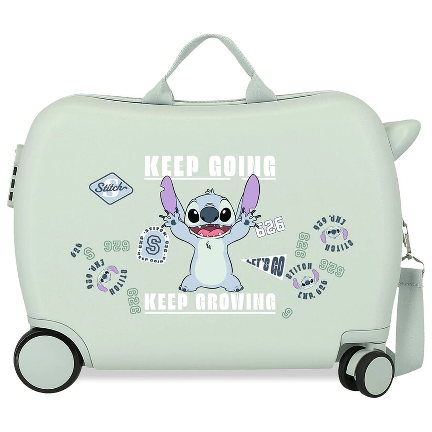 Disney Stitch Keep Going ABS trolley suitcase 50cm product photo
