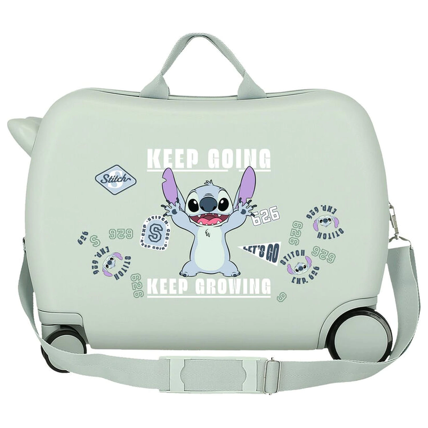 Disney Stitch Keep Going ABS trolley suitcase 50cm product photo