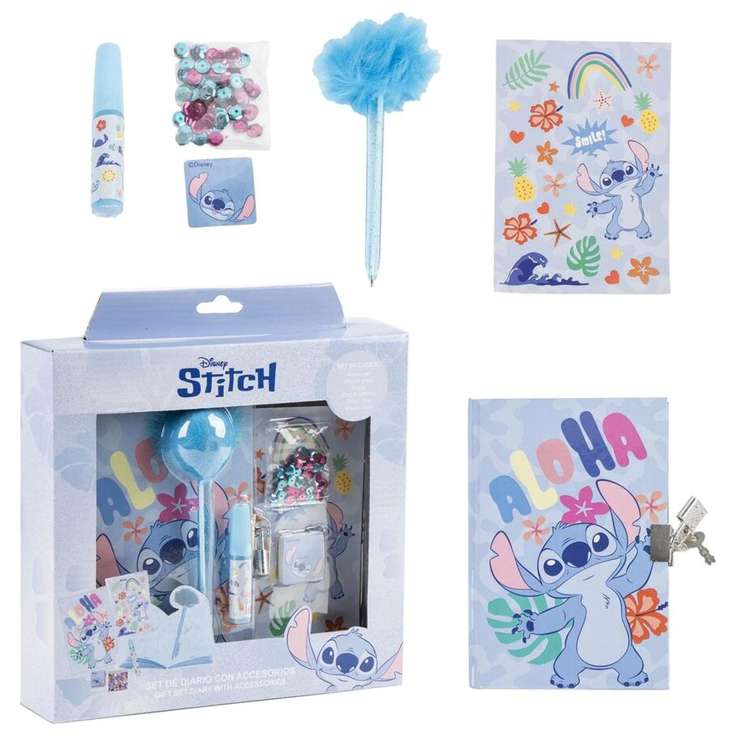 Disney Stitch Diary set product photo
