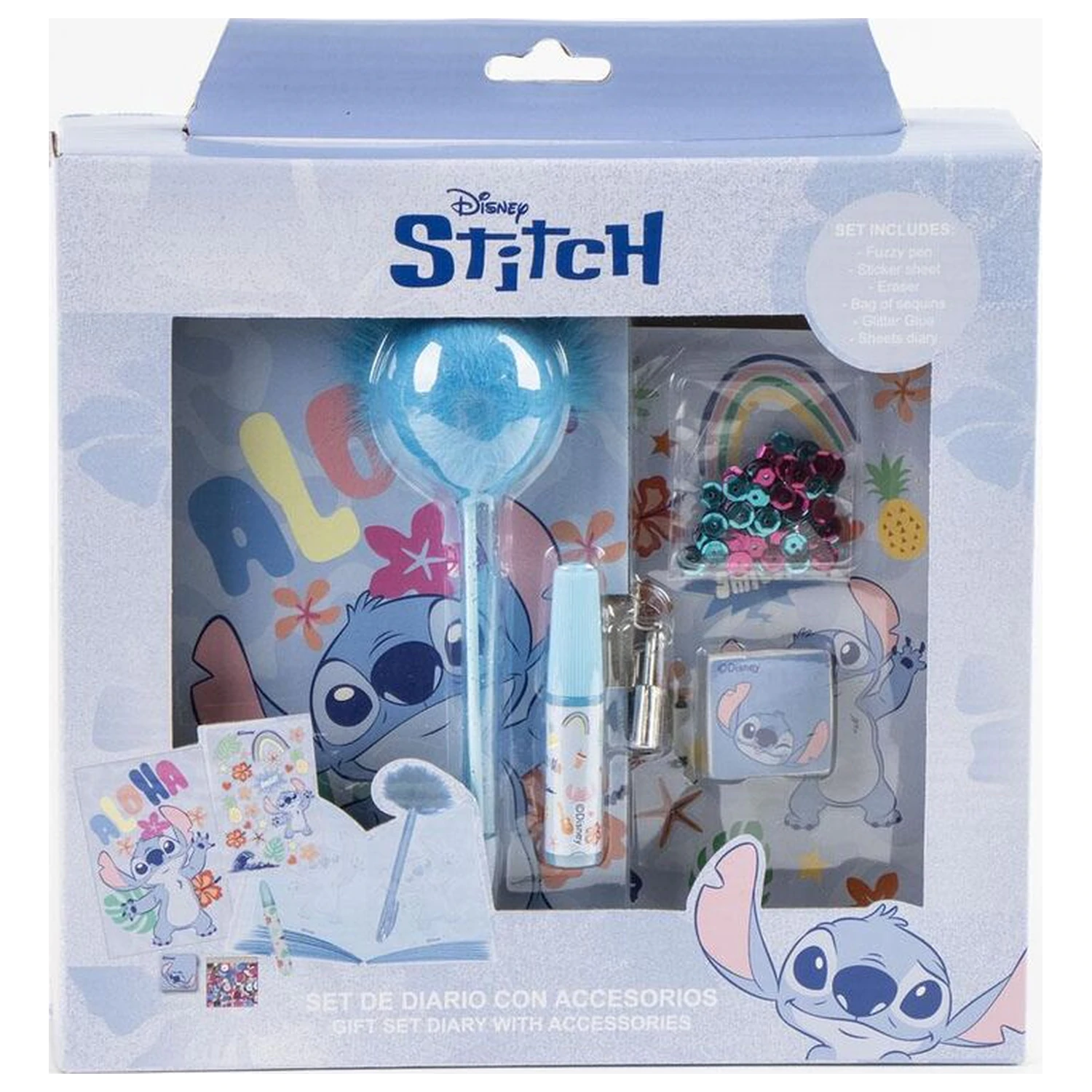 Disney Stitch Diary set product photo