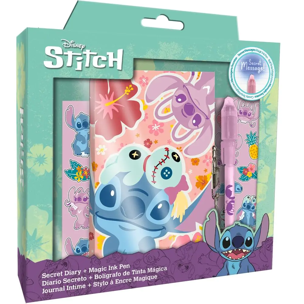 Disney Stitch Diary + magic pen termékfotó