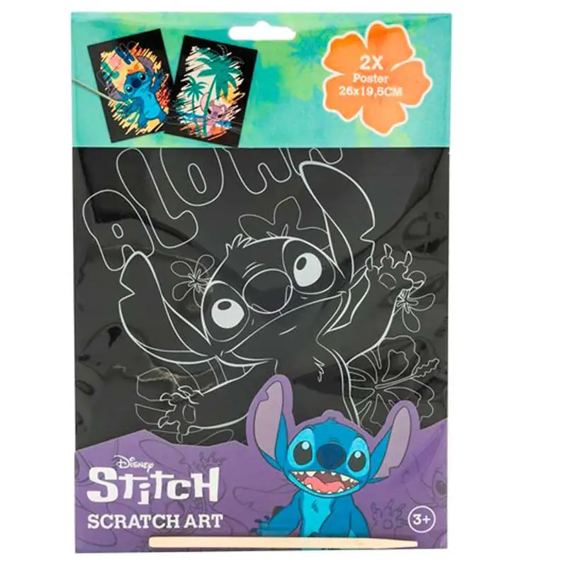 Disney Stitch scratching set product photo