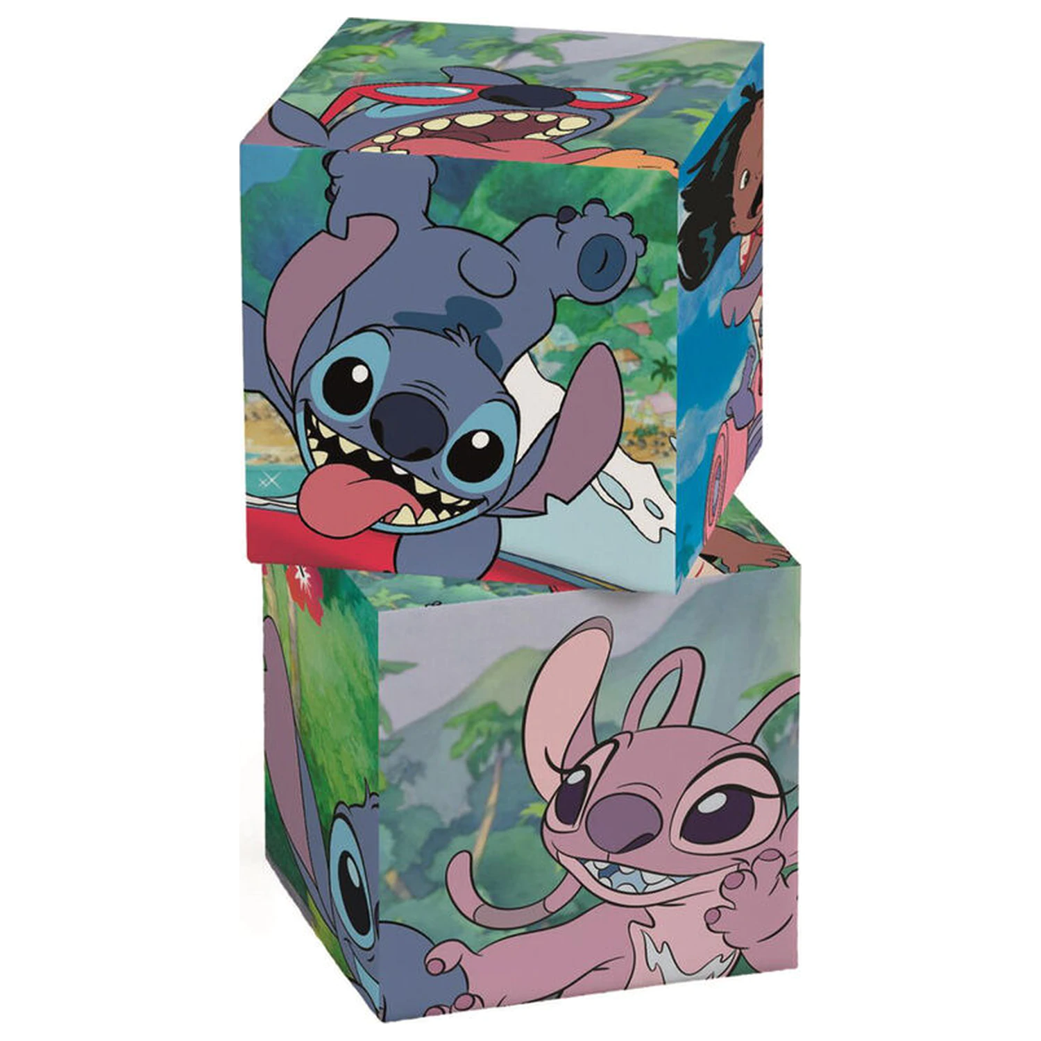 Disney Stitch cubes puzzle 12pcs product photo