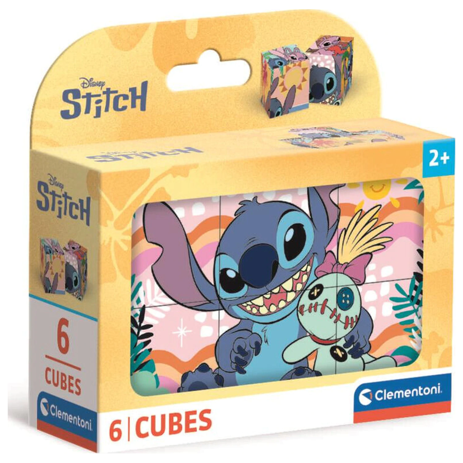 Disney Stitch Cubes puzzle 6pcs product photo