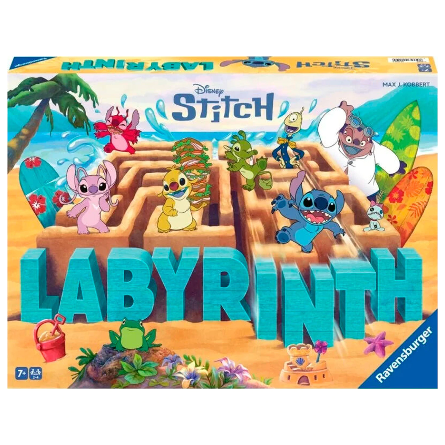 Disney Stitch Labyrinth board game product photo