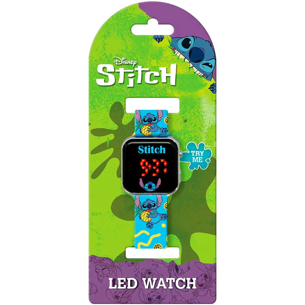 Disney Stitch led watch termékfotó