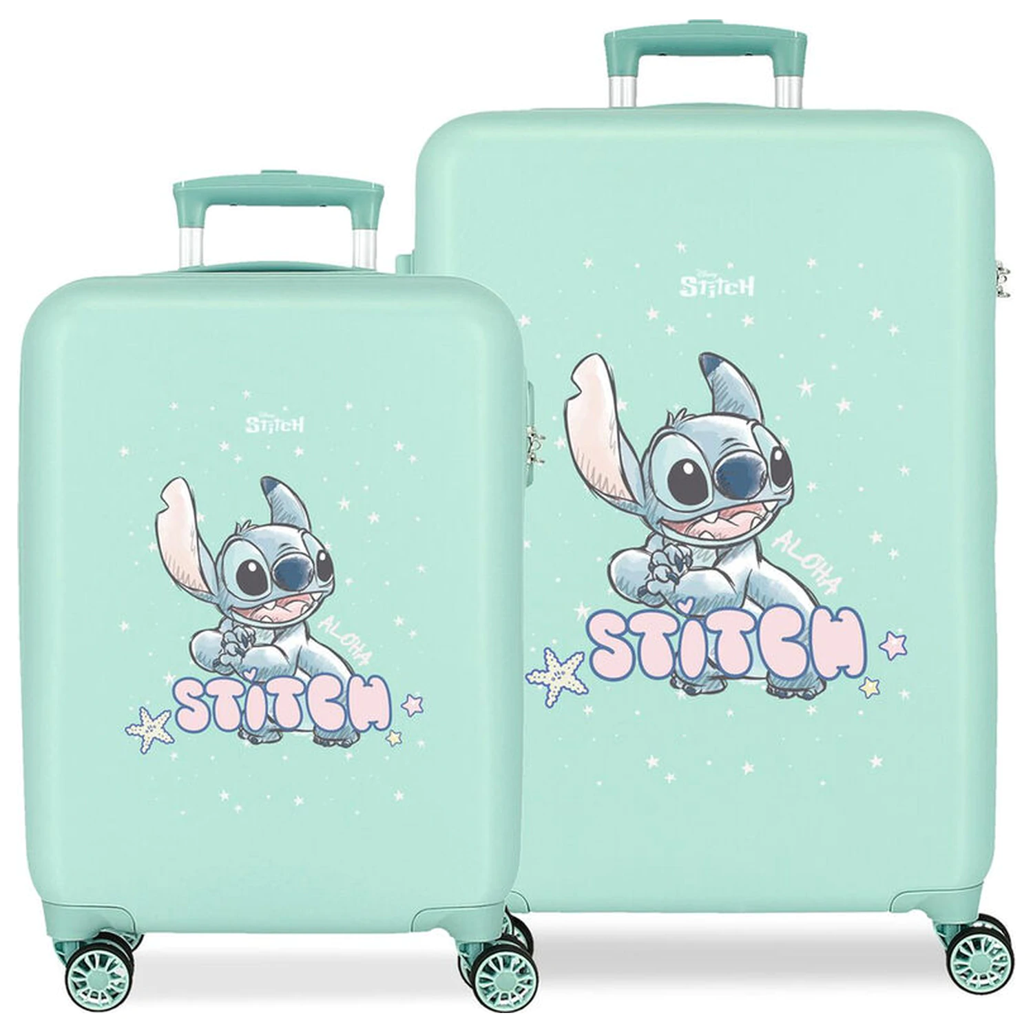Disney Stitch Lovely ABS 2-piece trolley suitcase set 55/65cm product photo