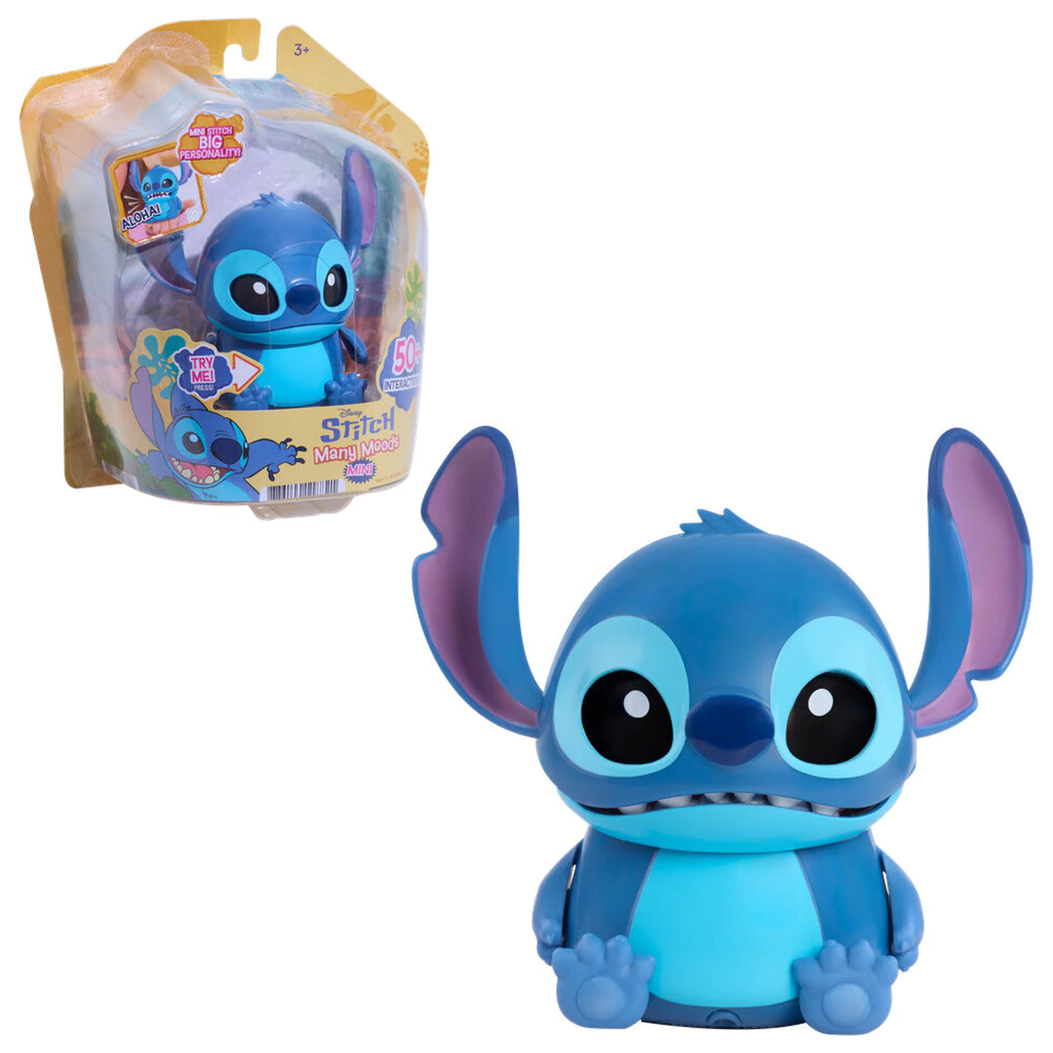 Disney Stitch Many Moods Stitch mini interactive figure product photo