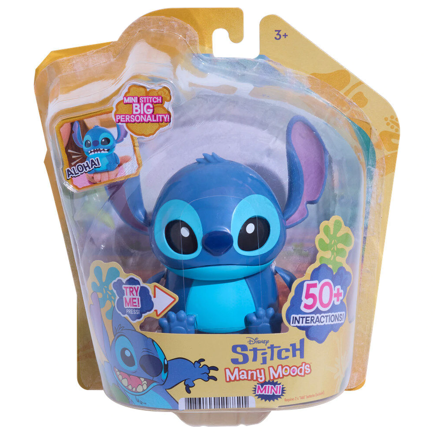 Disney Stitch Many Moods Stitch mini interactive figure product photo