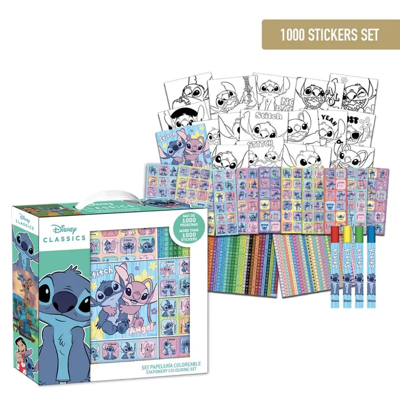 Disney Stitch stickers set 1000pcs termékfotó