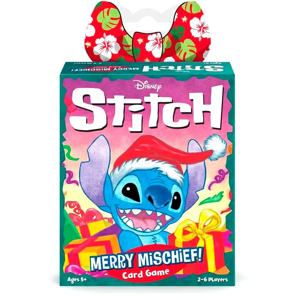 English Disney Stitch Merry Mischief card game product photo