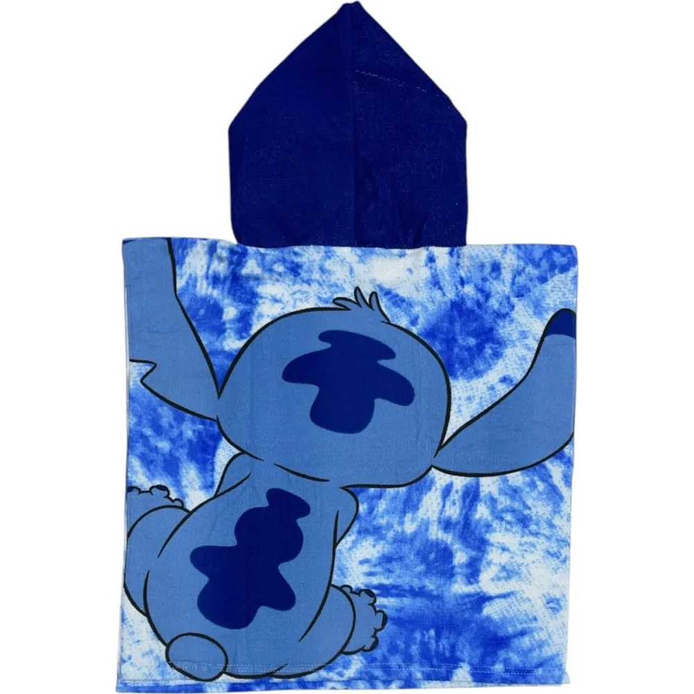 Disney Stitch microfibre poncho towel product photo