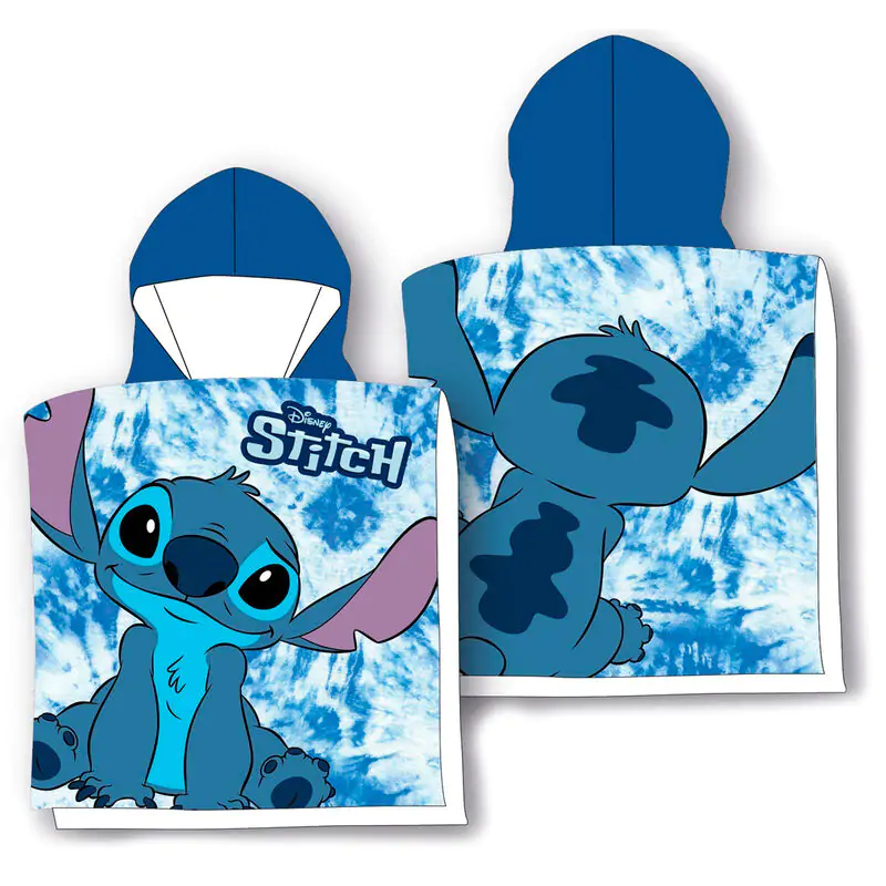 Disney Stitch microfibre poncho towel product photo