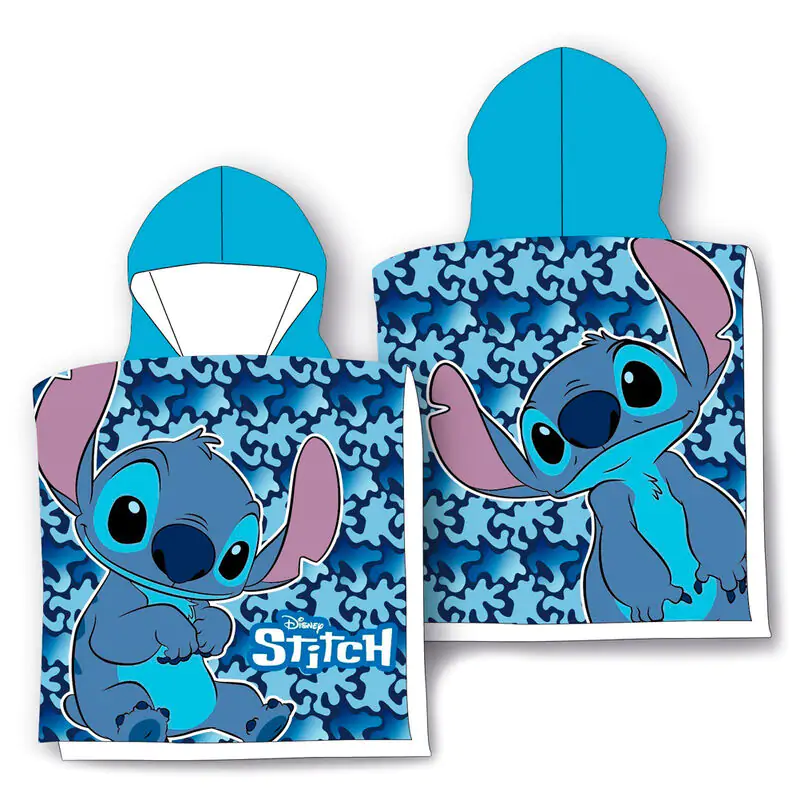 Disney Stitch microfibre poncho towel termékfotó