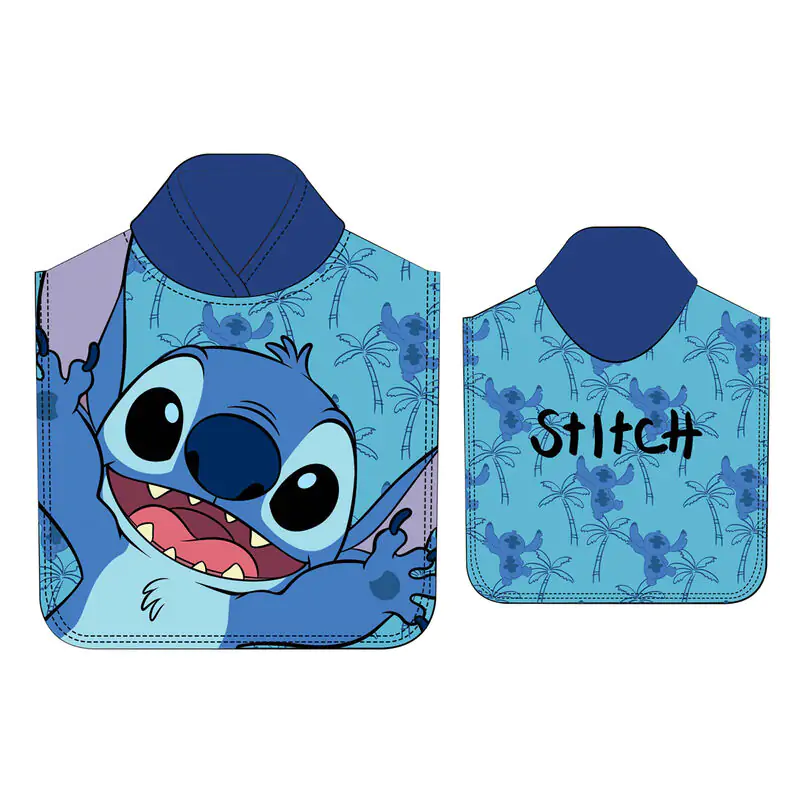 Disney Stitch microfibre poncho towel termékfotó