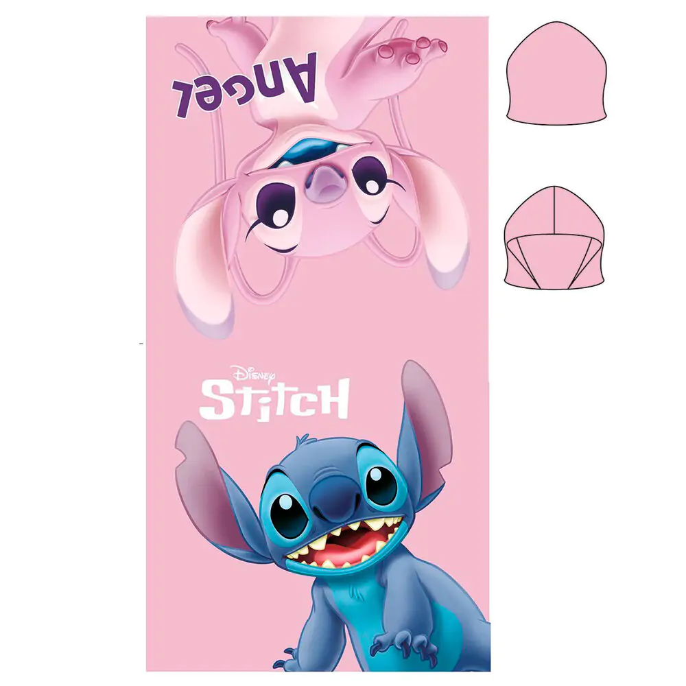 Disney Stitch microfibre poncho towel termékfotó