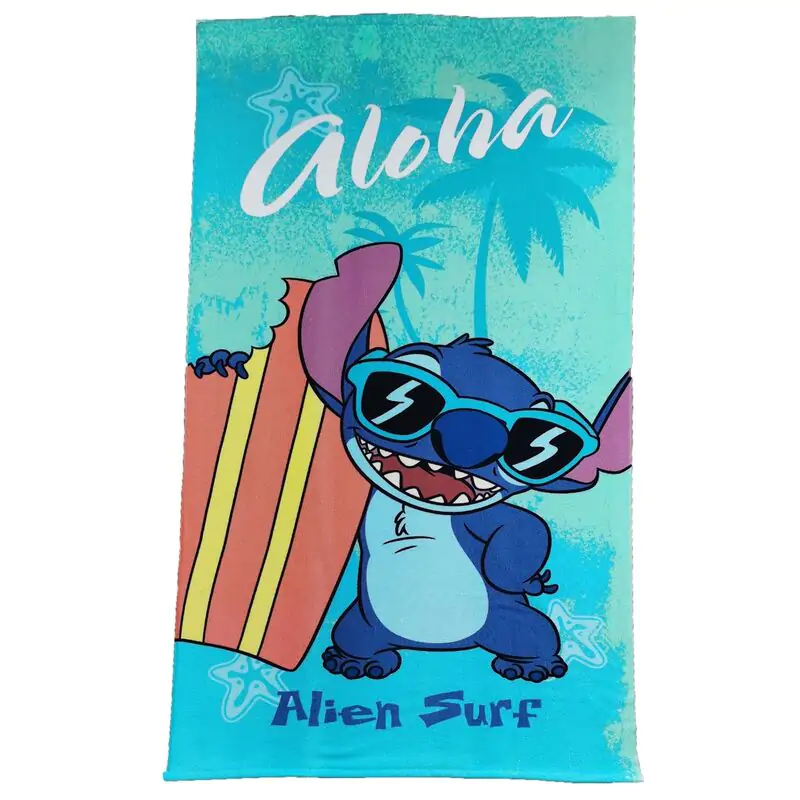 Disney Stitch microfibre beach towel product photo