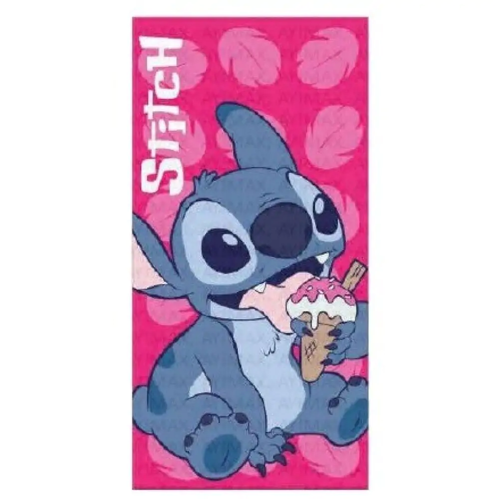 Disney Stitch microfibre beach towel product photo