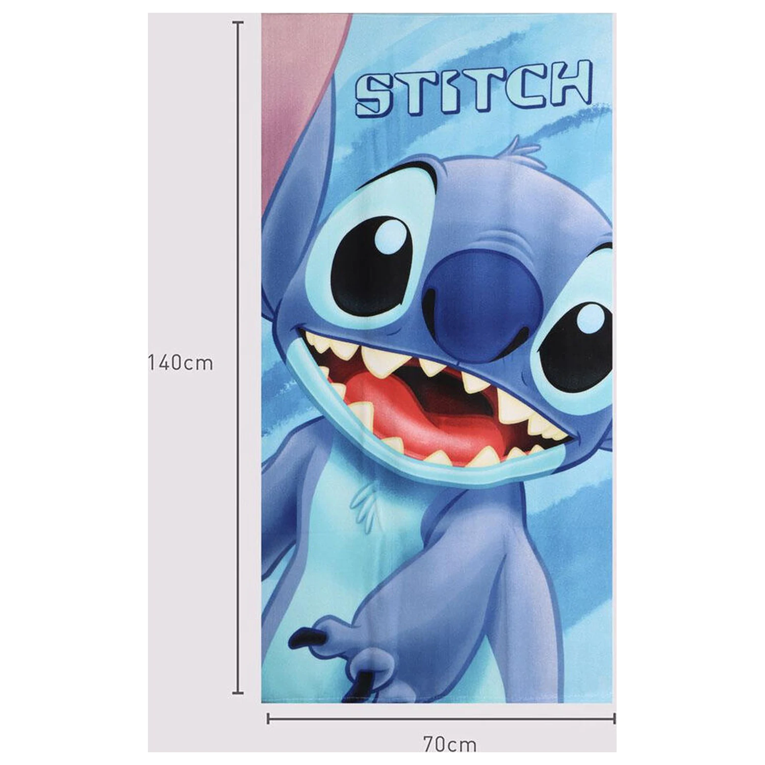 Disney Stitch microfibre beach towel product photo