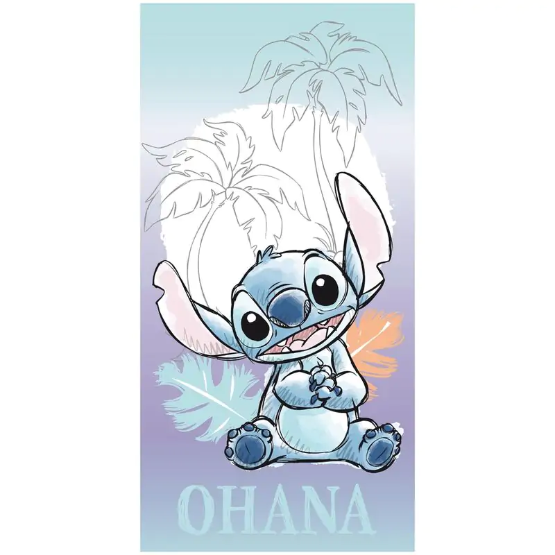 Disney Stitch microfibre beach towel product photo