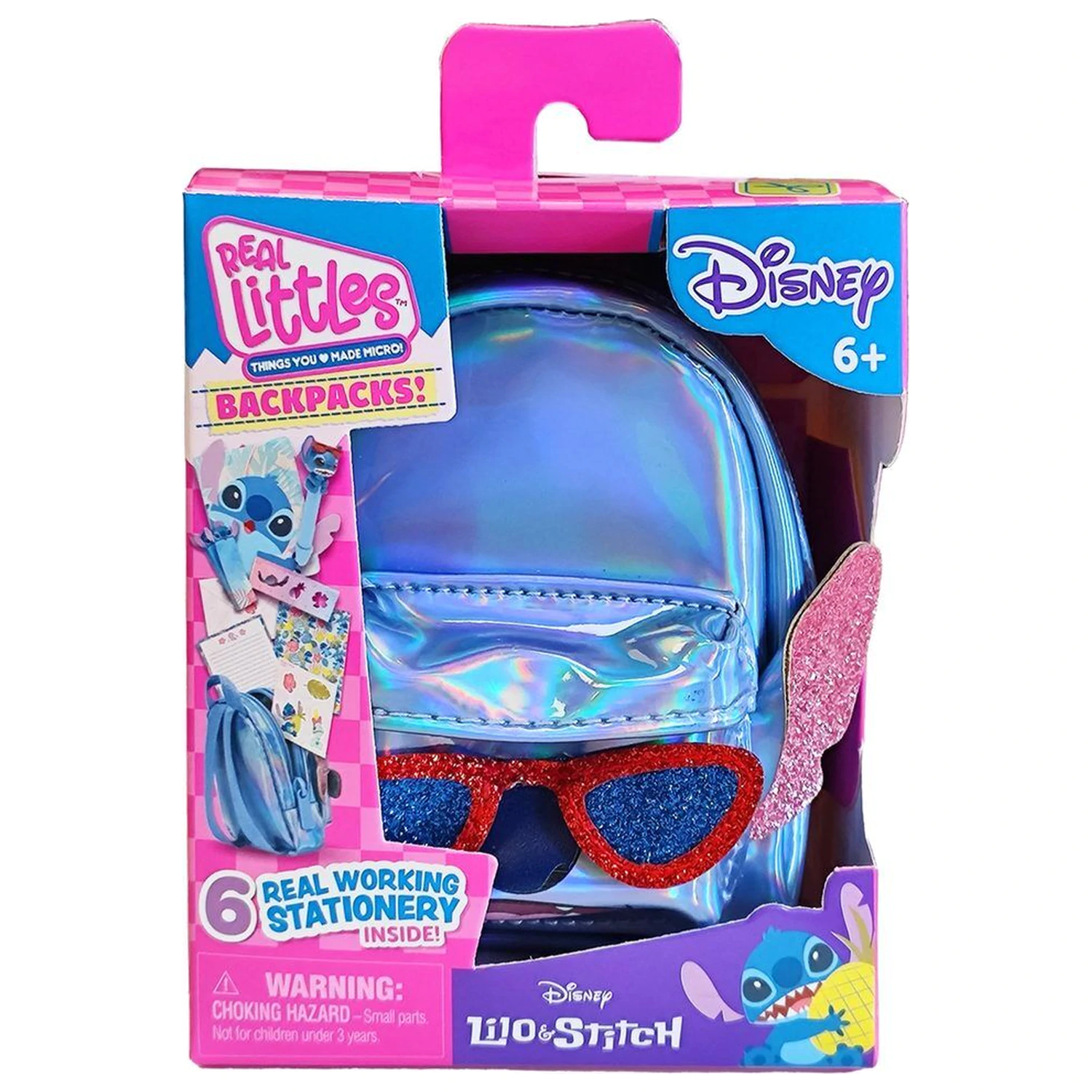 Disney Stitch mini backpack with accessories product photo