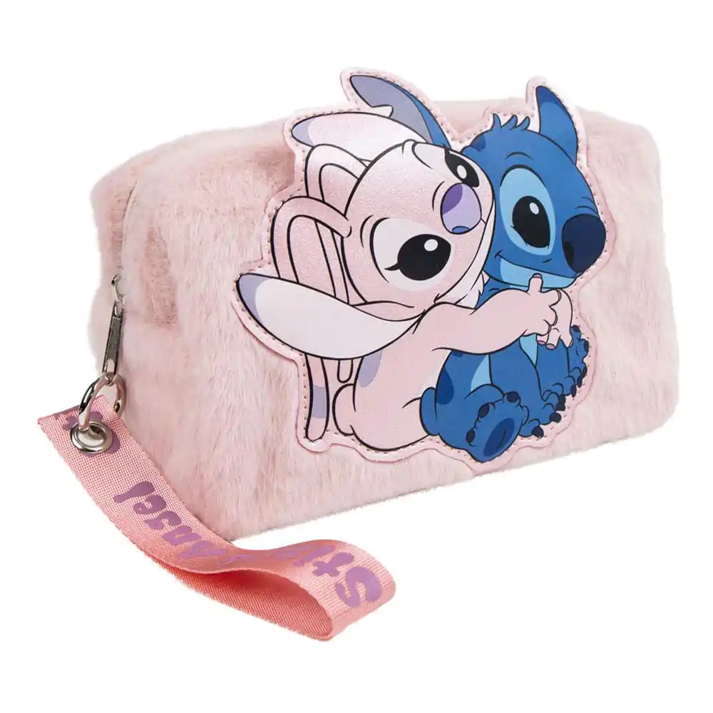 Lilo & Stitch Make Up Bag Stitch & Angel Rosa product photo