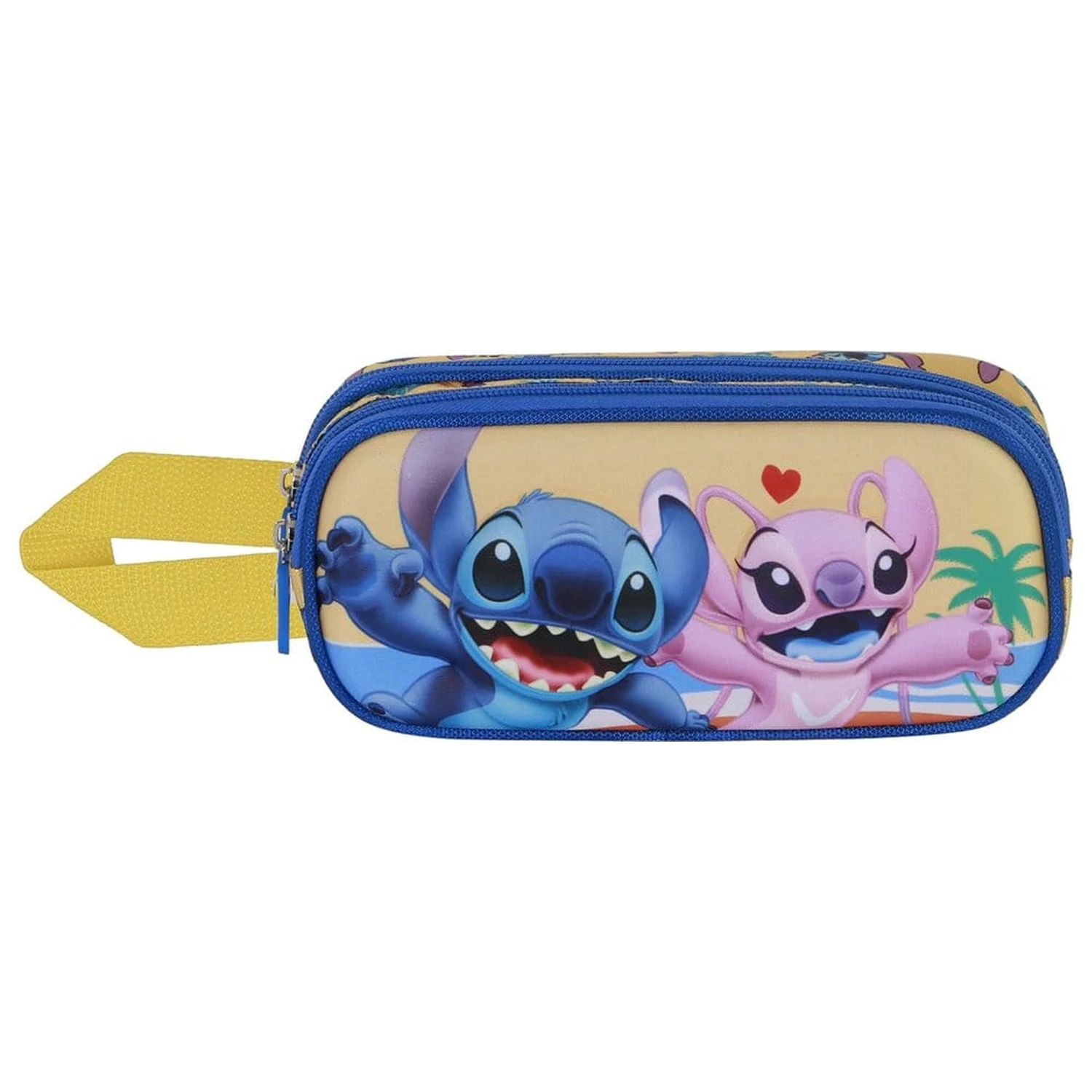 Disney Stitch Ocean 3D double pencil case product photo