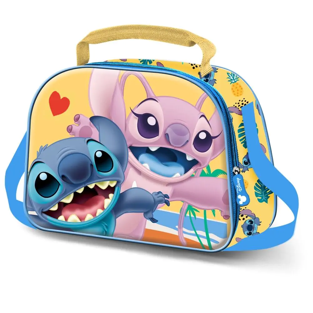 Disney Stitch Ocean 3D lunch bag termékfotó