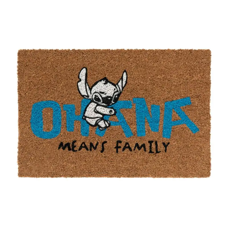 Disney Stitch Ohana doormat product photo