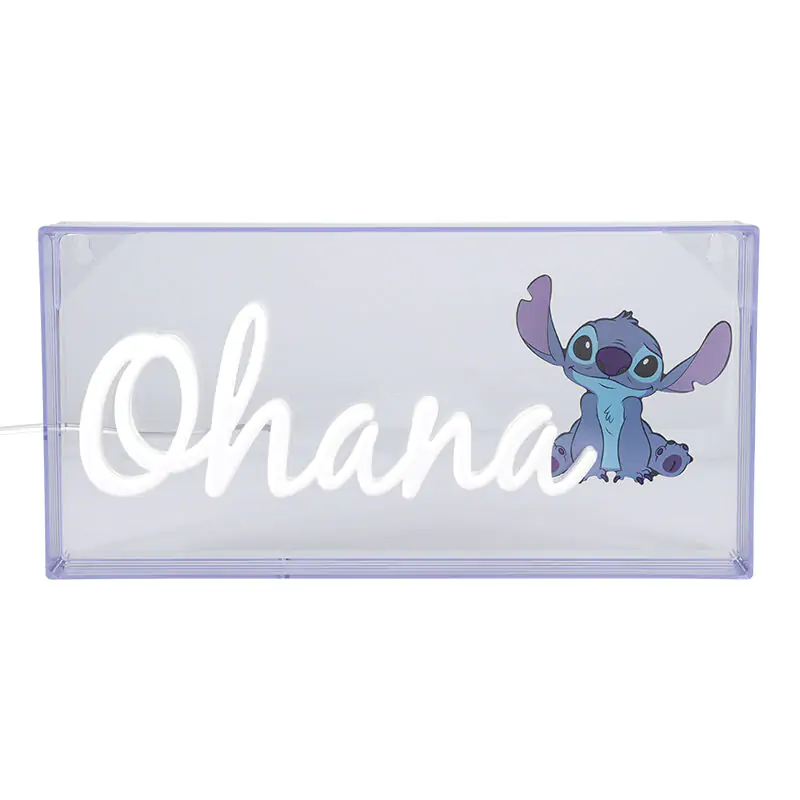 Disney Stitch Ohana LED lamp product photo