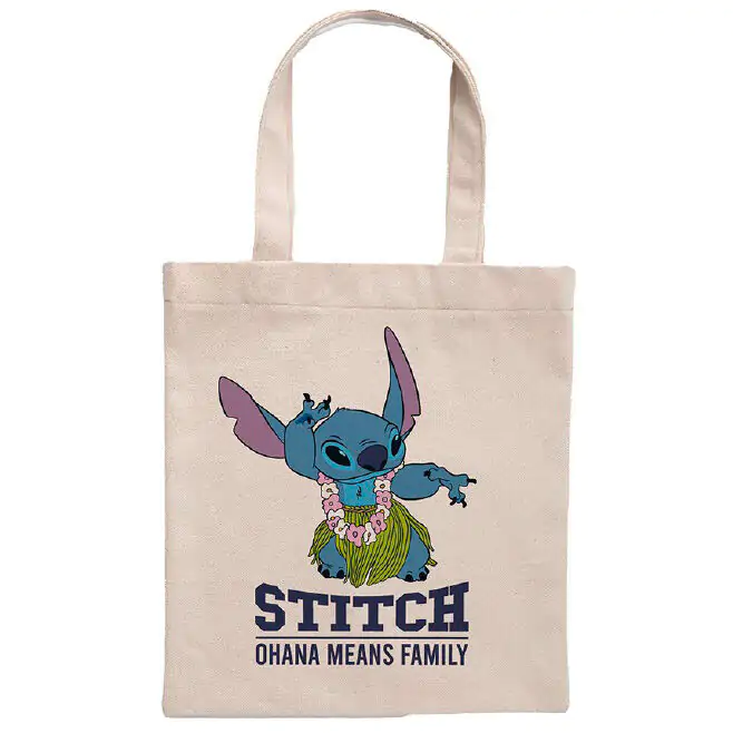 Disney Stitch Ohana Means Family shopping bag product photo