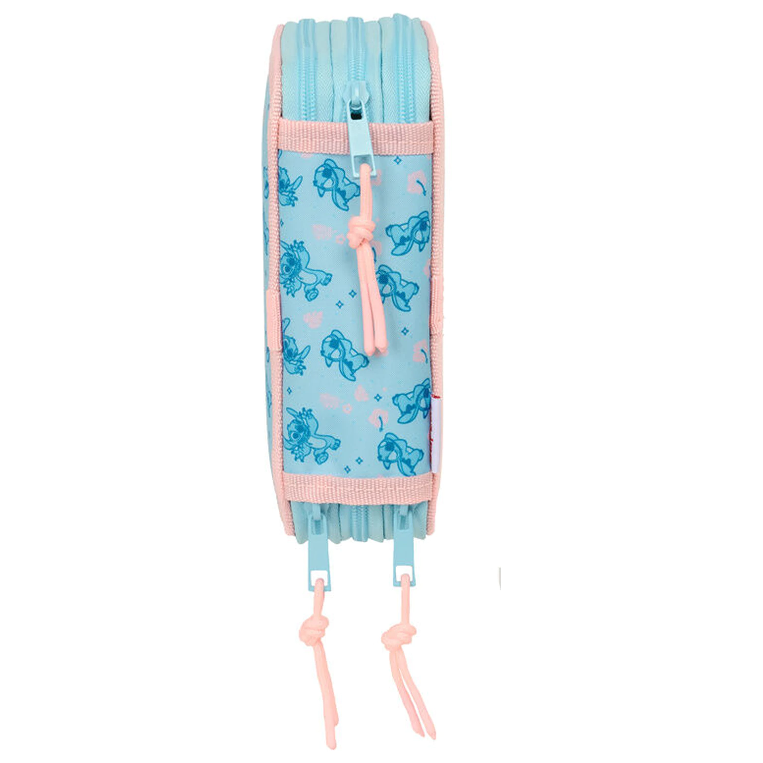 Disney Stitch Ohana triple pencil case 37pcs product photo