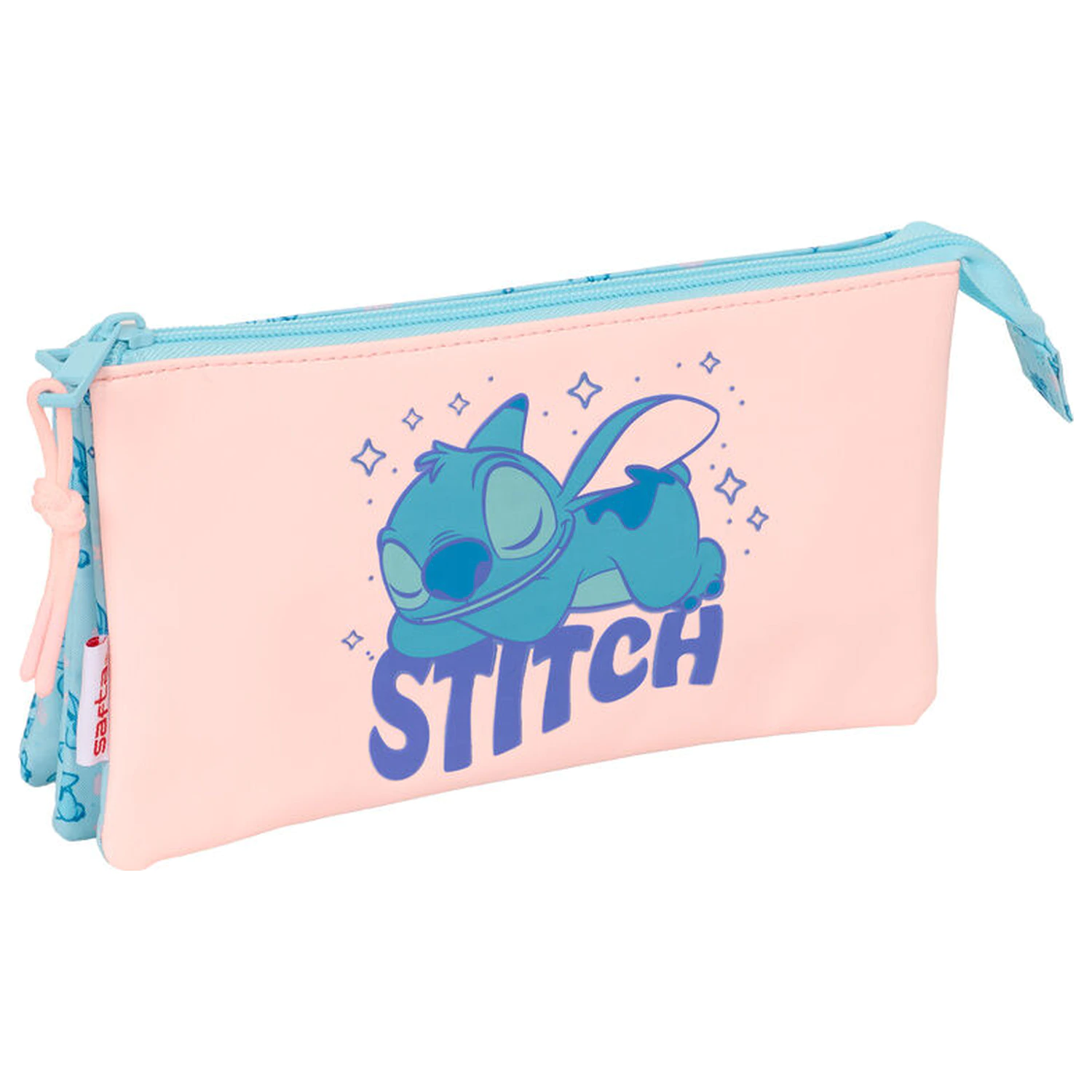 Disney Stitch Ohana triple pencil case product photo