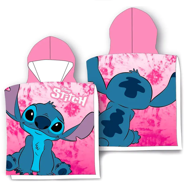 Disney Stitch cotton poncho towel termékfotó