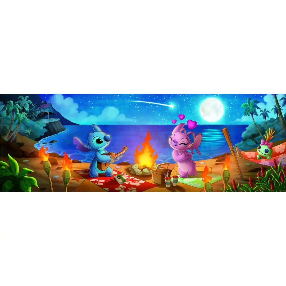 Disney Stitch Panorama puzzle 1000pcs product photo