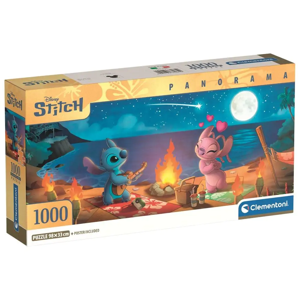 Disney Stitch Panorama puzzle 1000pcs product photo