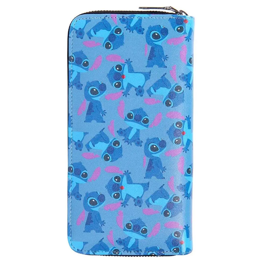 Lilo &amp; Stitch Faux Leather Purse / Business Card Holder Experiment 626 product photo