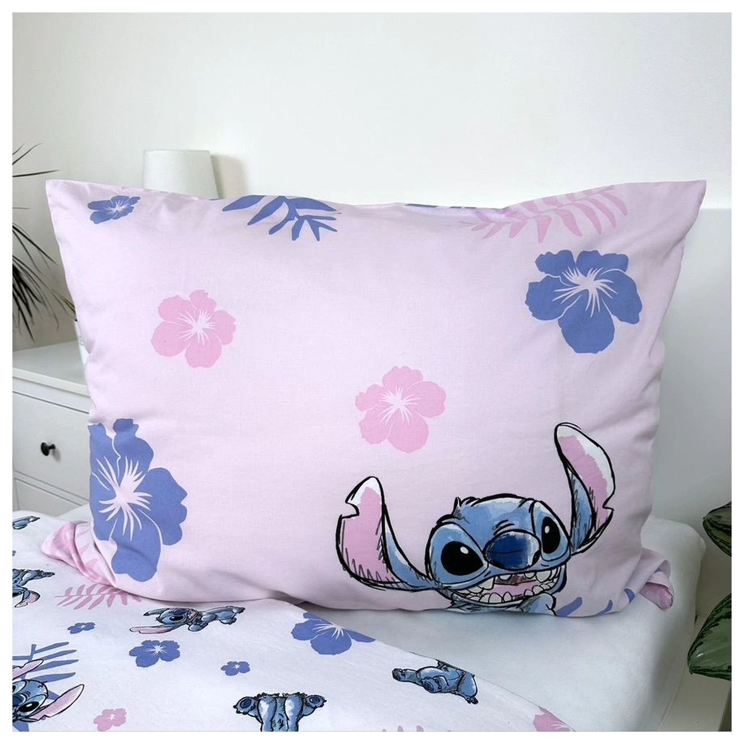 Disney Stitch Pink Duvet Cover product photo