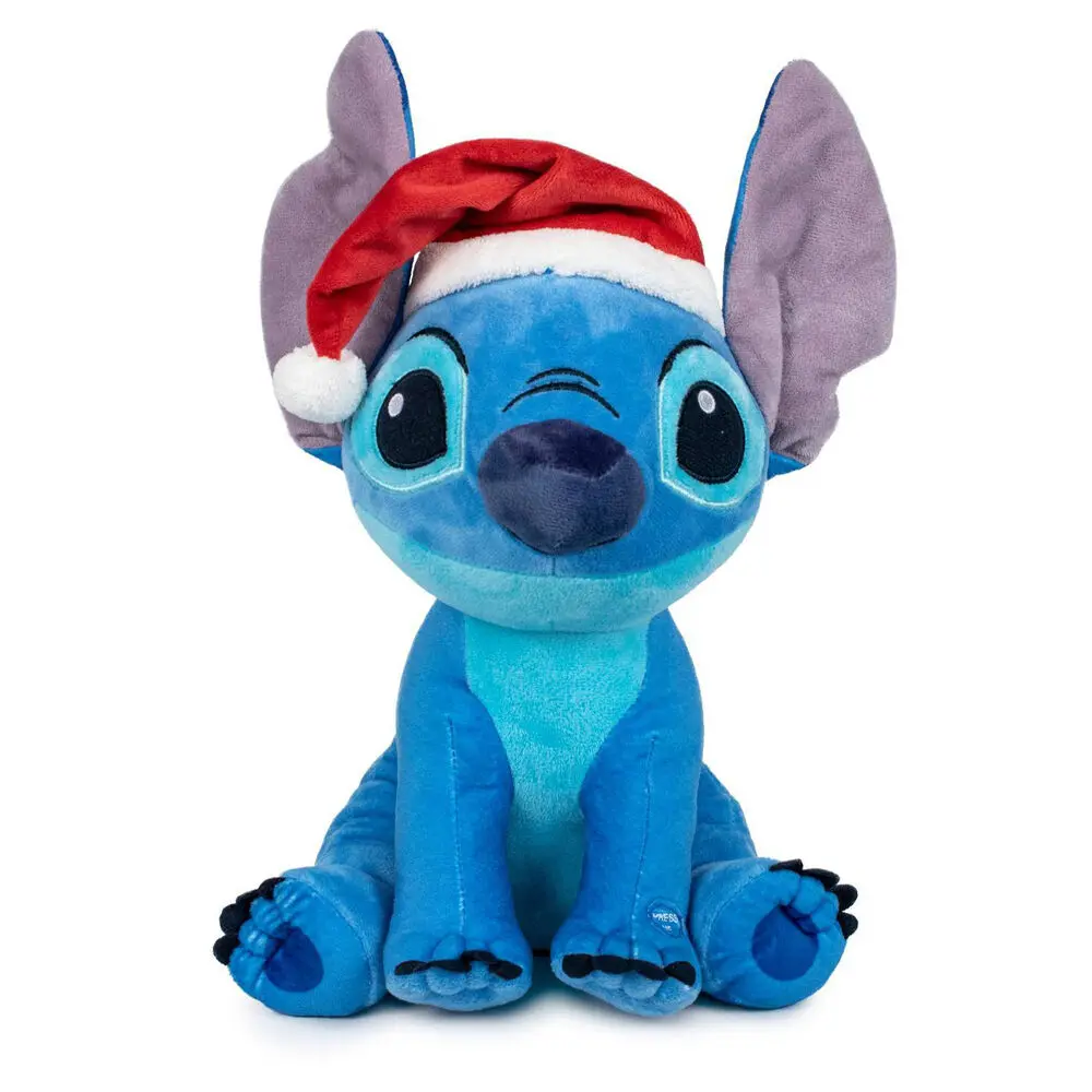 Disney Stitch Christmas soft plush toy with sound 26cm termékfotó
