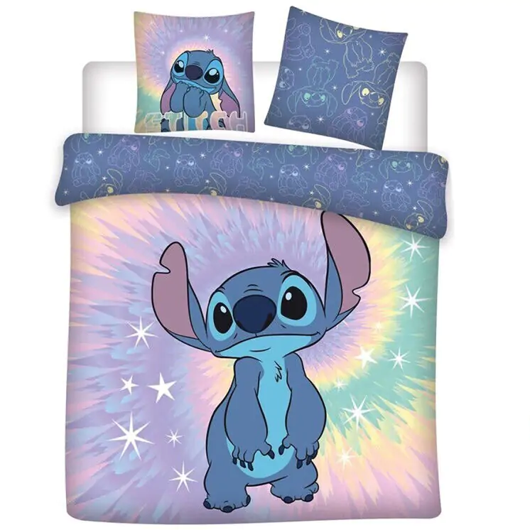 Disney Stitch policotton duvet cover bed 135cm product photo