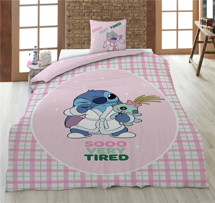 Disney Stitch policotton duvet cover bed 90cm product photo