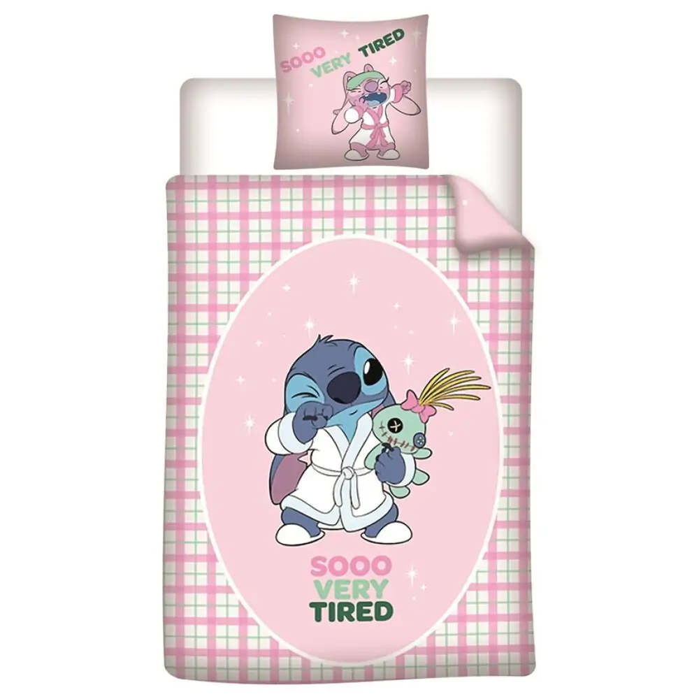 Disney Stitch policotton duvet cover bed 90cm product photo