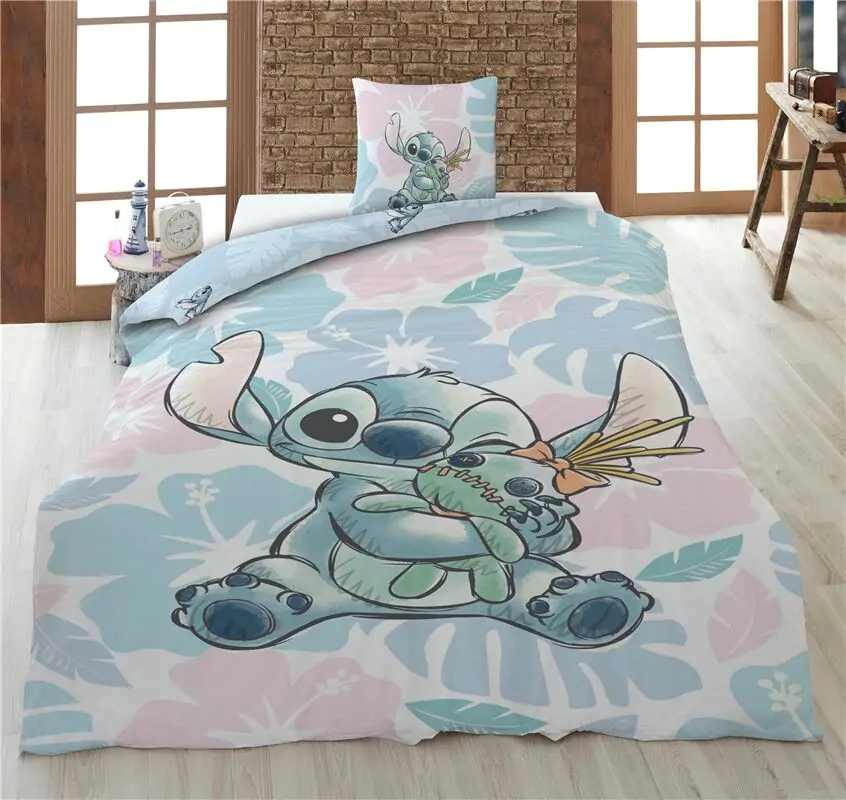 Disney Stitch policotton duvet cover bed 90cm product photo
