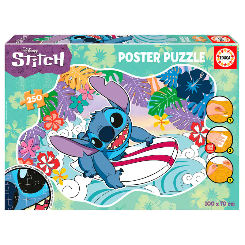 Disney Stitch Poster puzzle 250pcs termékfotó