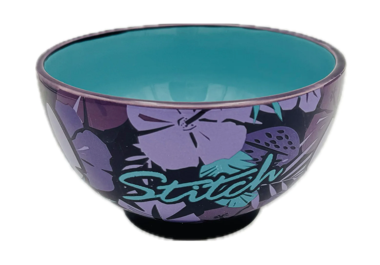 Disney Stitch Purple Flower Ceramic Bowl in Gift Box 600ml product photo