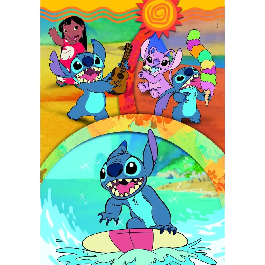 Disney Stitch puzzle 104pcs product photo